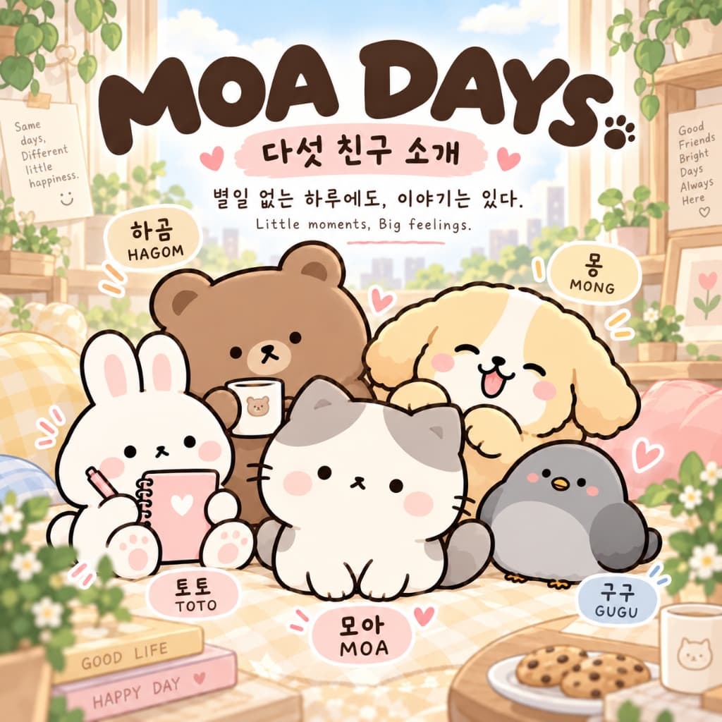 MOA DAYS Characters